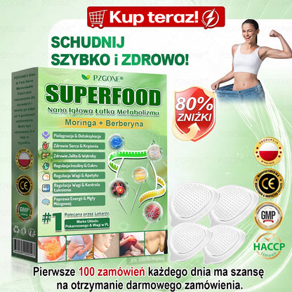 💞Oficjalny Sklep | 👩‍⚕️🎁 𝐏𝐙𝐆𝐎𝐍𝐄® Superfood 𝑵𝒂𝒏𝒐 Mikronakłuwana Plaster 🇵🇱(Tylko raz dziennie, widoczne zmiany już w 7 dni)✅ Na otyłość, 🅛🅞🅞🅢🅔 🅢🅚🅘🅝 wiotką skórę, cukrzycę, bezdech senny, problemy ze stawami i wiele więcej